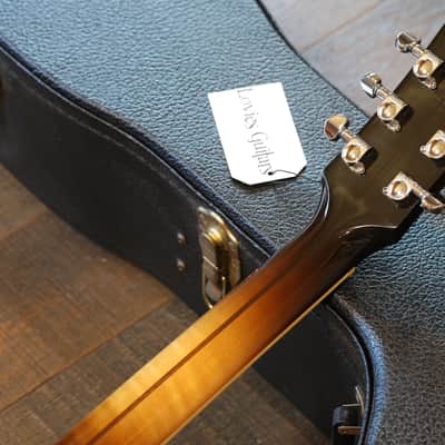 LEFTY! 2008 Gibson CJ-165 Left-Handed Acoustic/ Electric Mini Jumbo Guitar Vintage Sunburst + OHSC & Papers image 18
