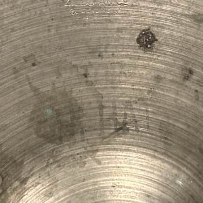 14" Zildjian A 1940s-1950s Trans Stamp THIN Hi-Hat Cymbal Pair 610g/642g *Video Demo* image 7