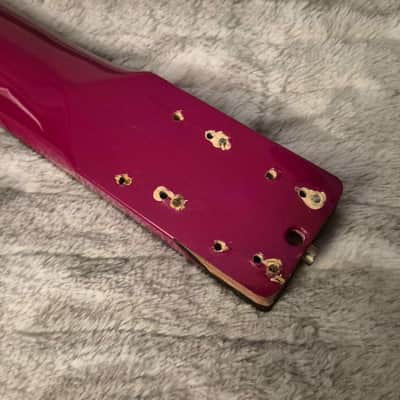 Vintage Fresher Refined Series FRS MIJ Bass Neck - 80s - Candy Apple Red - 20 Frets - Rosewood & Maple - Precision / Jazz Bass Neck - Japan image 9