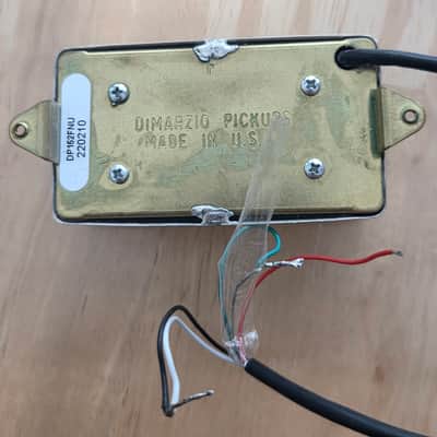 DiMarzio DP152FBK Super 3 F-Spaced Humbucker 2010s - Chrome image 2