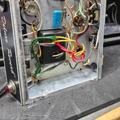 Rivera Era Fender Deluxe Reverb 1981 - Black image 20