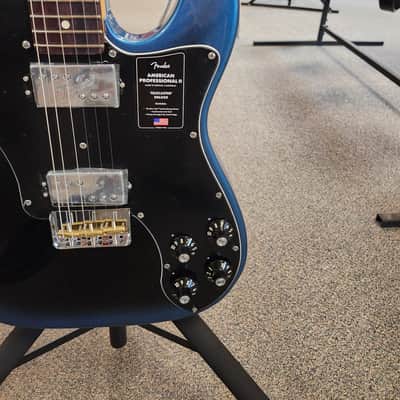 New Fender American Professional II Telecaster Deluxe - Dark Night with Fender Deluxe Molded Case image 3