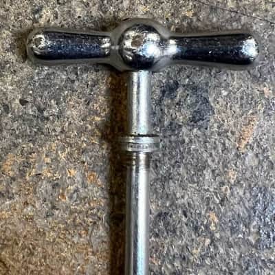 Ludwig 3-11/16" Chrome T Rod Vintage 1950's image 7