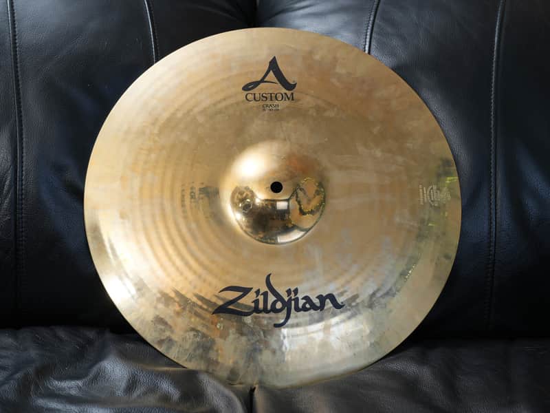 Zildjian 16" A Custom Crash Cymbal image 1