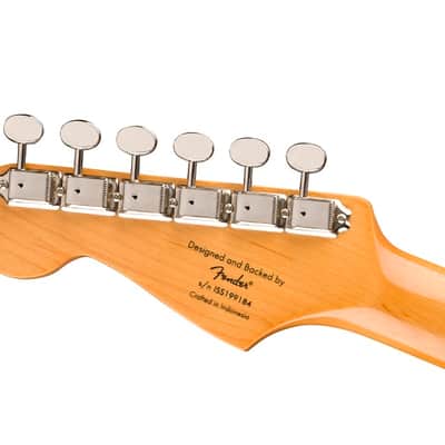 Squier Classic Vibe '50s Stratocaster Electric Guitar Maple FB, 2-Color Sunburst image 7