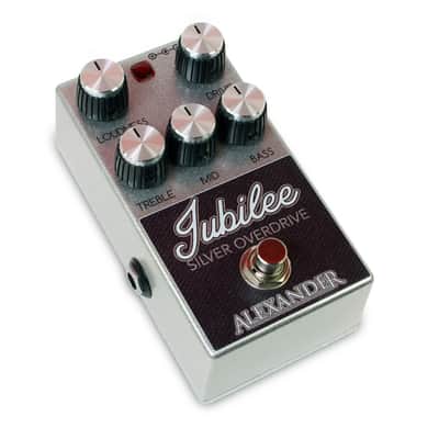 Alexander Pedals Jubilee Silver Overdrive Electric Guitar Effects Pedal image 2