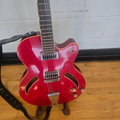 MEMORIAL DAY SALE: 15% OFF!!! Gretsch Historic Pre-Fender Gretsch G3150 Historic Series Streamliner Hollowbody — Peerless Korea — TV Jones Classic Plus & Magna'Tron — Hardshell Case Series Stream Liner Late 90s - early 2000s - Transparent Cherry image 1