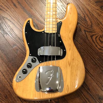 Fender Lefty Jazz Bass 1979 Natural w/ Manual & Tags image 2
