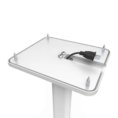 Kanto: SP26PLW Speaker Stands for YU4 / YU6 / TUK (26" Height / White / Pair) image 6