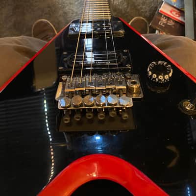 Dean Dime RazorBack V 2007 - Black / Red image 8