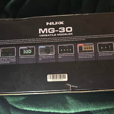 NuX MG-30 Versatile Modeling Guitar Processor 2021 - Black image 2