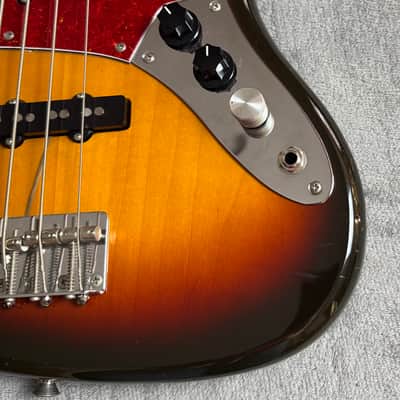 Fender Jazz Bass MIJ Made in Japan 1991-1992 3-Color Sunburst w/ Gig Bag image 5