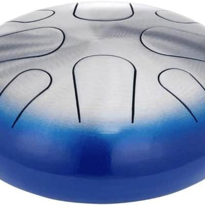 Pearl Awakening Series 8-Note Tongue Drum in G Major - Blue Burst (PMTD8GMF687) image 1
