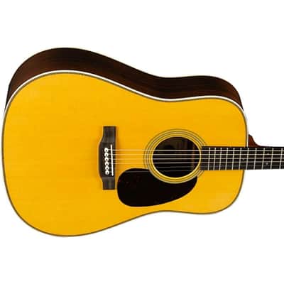 Martin D-28 Billy Strings Signature Acoustic Guitar w/ Hardshell Case - Natural with Antique Toner image 4