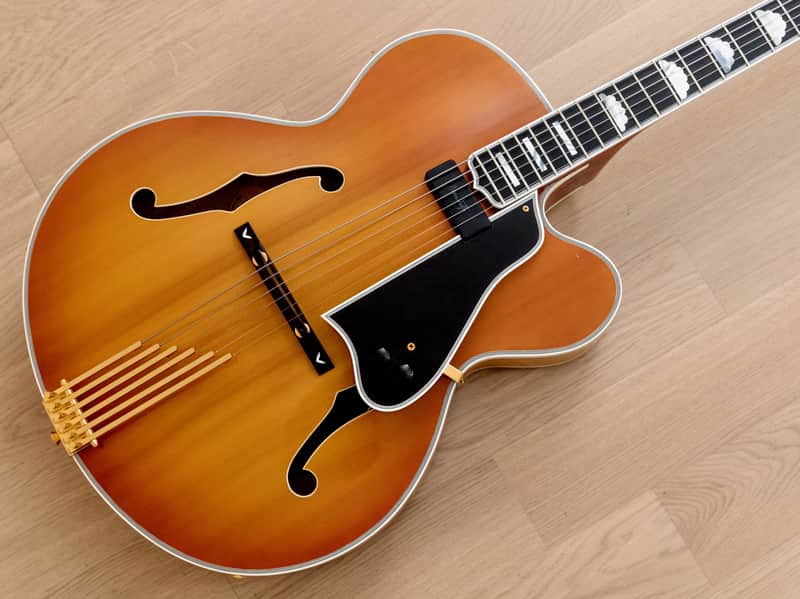 2005 Heritage Golden Eagle Archtop Guitar Sunburst w/ Benedetto Pickup, Kalamazoo USA image 1