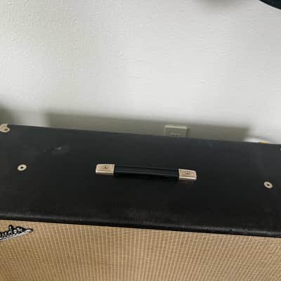 Fender 2x12" Guitar Speaker Cabinet - Bandmaster Black Panel image 2