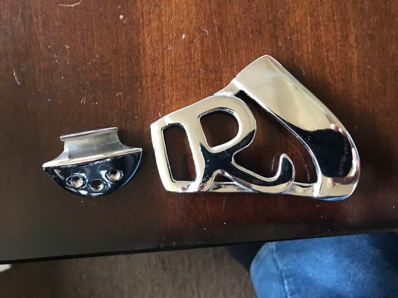 Rickenbacker  12 String tail piece Chrome image 1