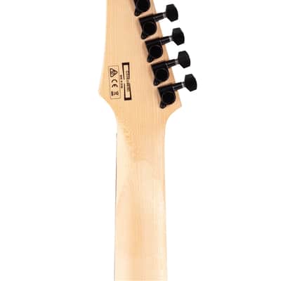 Ibanez Gio GRG7221QA 7 String Electric Guitar Trans Black Sunburst image 7