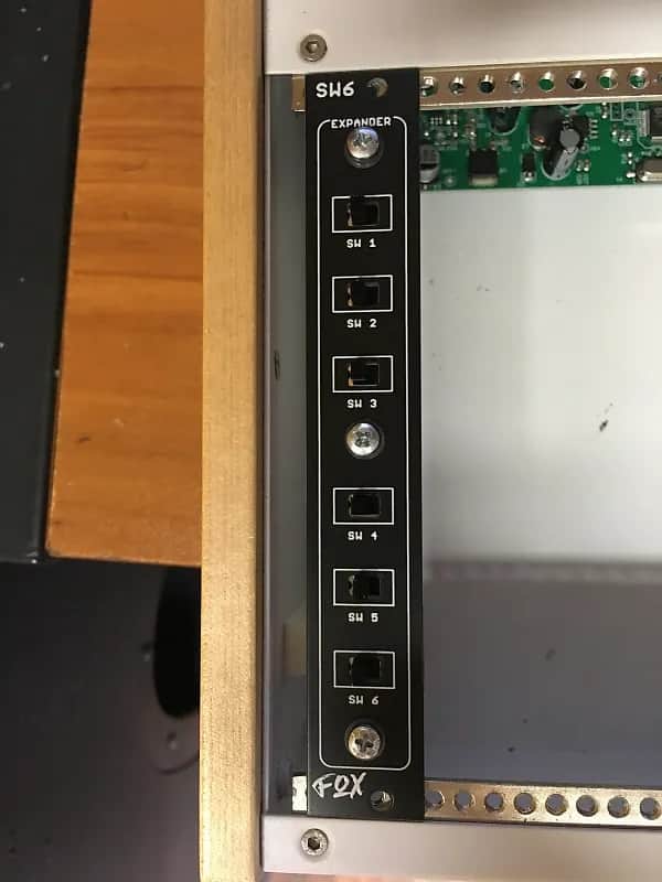 Foxing Hour SW6 - Six Switch Expander Eurorack LZX Video Synthesizer image 1