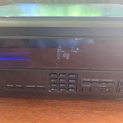 Technics SL-MC4 60+1 CD changer Early-mid 2000s - Black image 5