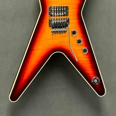 Dean - USA - ML - Flame Top - Trans Brazilia - Floyd Rose - Double Black / Zebra Pickups - Black Hardware - OHSC - Call for Best Price !!! image 2