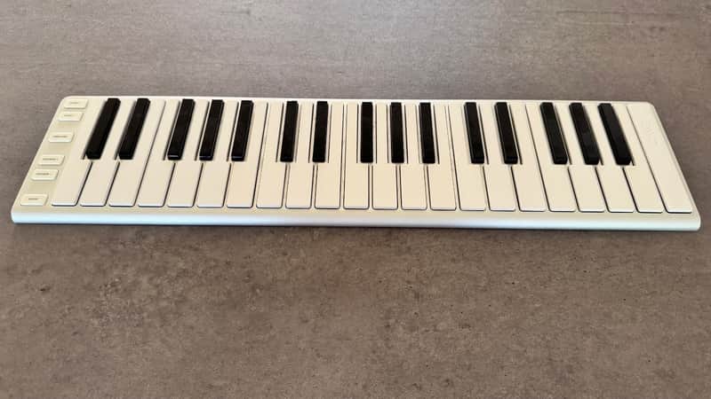CME Xkey 37-Key Air Mobile Bluetooth Keyboard MIDI Controller 2010s - Silver image 1