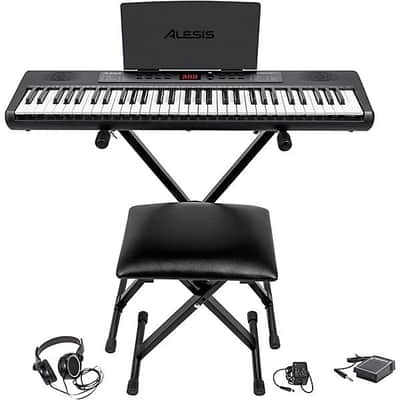 Alesis HARMONY61MK4XUS Portable Keyboard Package - 61 Keys image 1