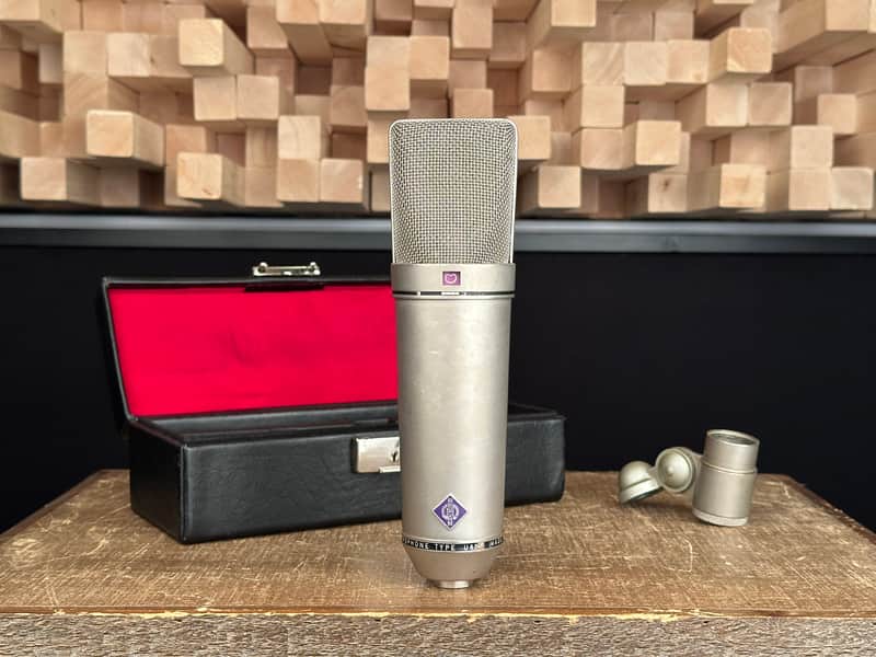 Vintage Neumann U 87 Condenser Microphone. All Original 1972. SG367 Mount. U87. SN 19658 image 1