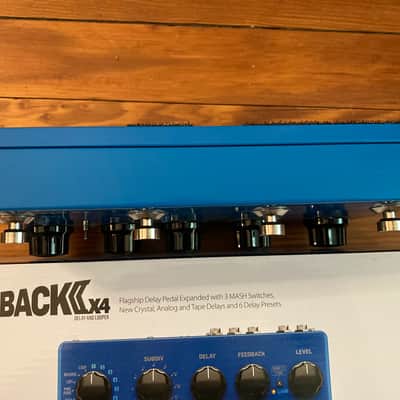 TC Electronic Flashback X4 Delay & Looper 2011 - 2019 - Blue image 4