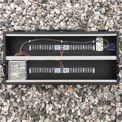 6U Eurorack Case Powered, 120 or 126 hp, modular synthesizer, patched resealable image 5