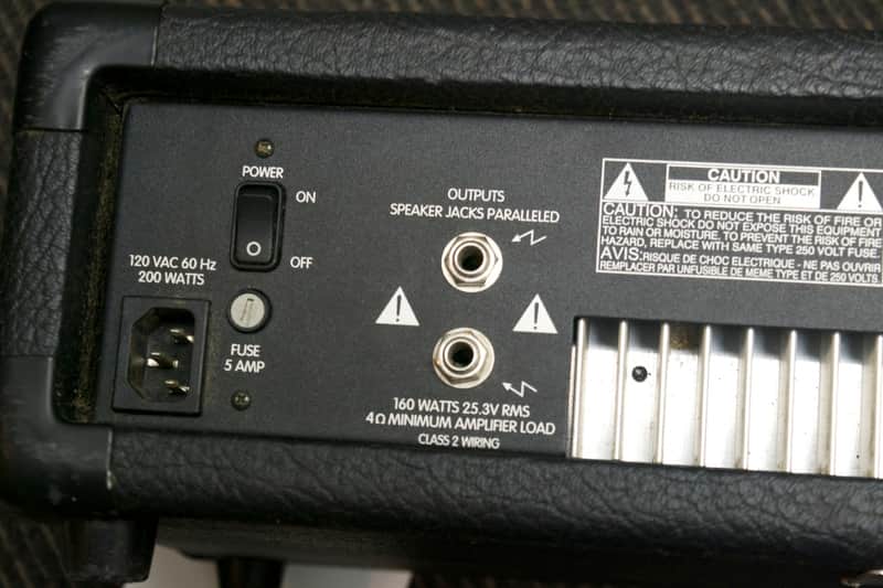 Peavey Deltabass 160W 4Ω Bass Head Black Tolex | Reverb