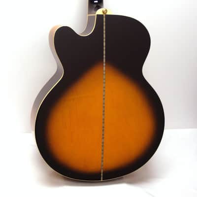 Epiphone EJ-200CE Jumbo Cutaway Acoustic-Electric Guitar - Vintage Sunburst image 9