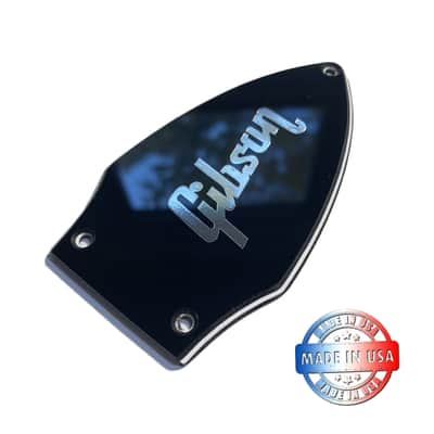 3 Ply Black/White/Black Pickguard/Truss Rod Cover Set for Epiphone Guitar Center Exclusive Flying V '70s image 2