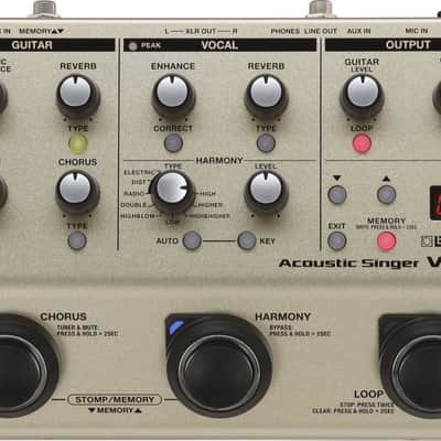 Boss VE-8 Acoustic Singer Multi Effect Pedal image 1