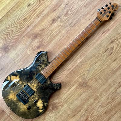Ernie Ball Music Man BFR Axis Super Sport 2018 Buckeye Burl image 3