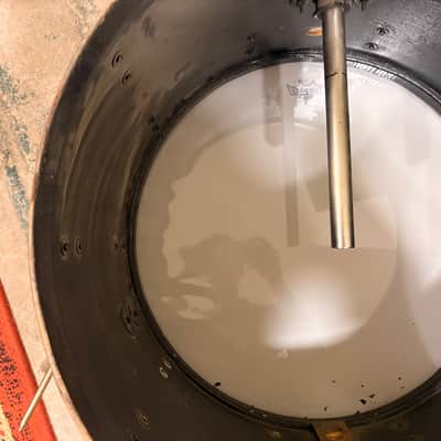 Vintage Ludwig 22 x 14 Bass Drum 1960s - Champagne Sparkle w/ New Heads image 18