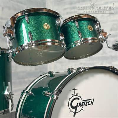 Gretsch USA Custom 4pc Drum Set 22/10/12/16 Cadillac Green Sparkle - DCP Exclusive! image 3
