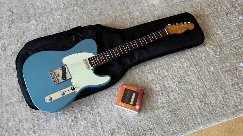 Fender Vintera Road Worn limited 60’ Telecaster - Lake placid blue image 1