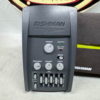 Fishman Pro-EQ Platinum Instrument Preamp EQ equalizer DI Pedal with Box image 5