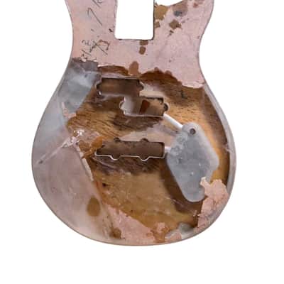 4 String Electric Bass Acrylic Body DIY image 1