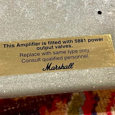 Marshall 1959SLP MK II Reissue - 5881 2-Channel 100-Watt Guitar Amp Head 1993 - Black image 16