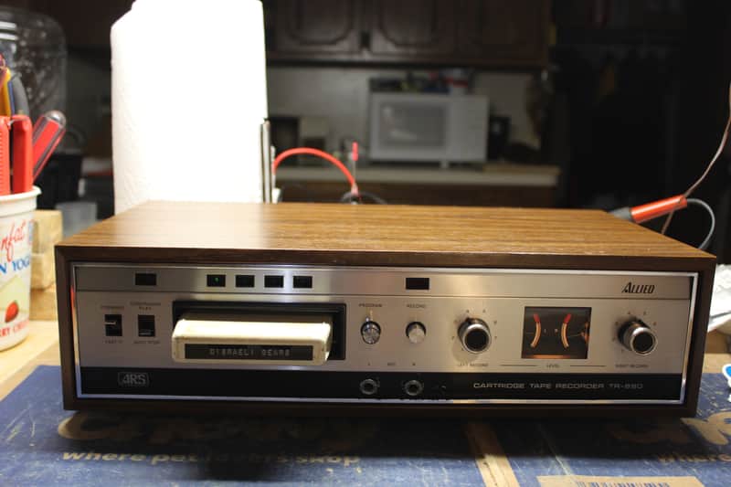 Restored Allied TR-880 8 track player image 1