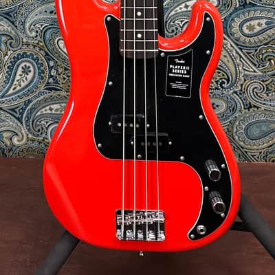 Fender Player Series II Precison Bass Coral Red image 2