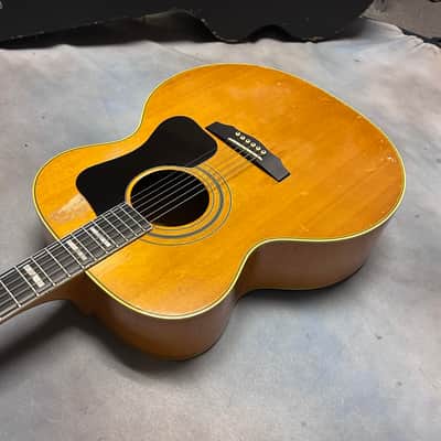 1975 Guild F50 Bld Blonde Jumbo Acoustic w/OHSC image 14