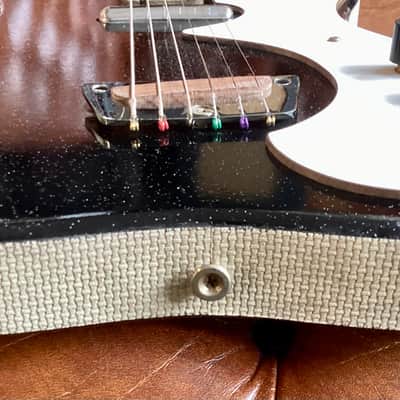 Silvertone 1448 With Case Amp 1962 - 1967 - Black image 15