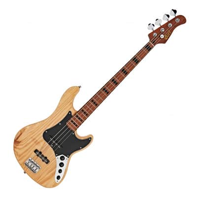 Cort GB64JJNAT GB Series Soft Maple Body Roasted Maple Neck 4-String Electric Bass Guitar image 1