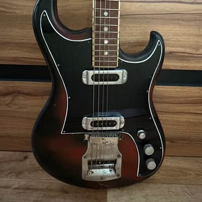 Musima Elgita Electric Guitar 6 String Made in Germany Muzima Vintage Rare image 3