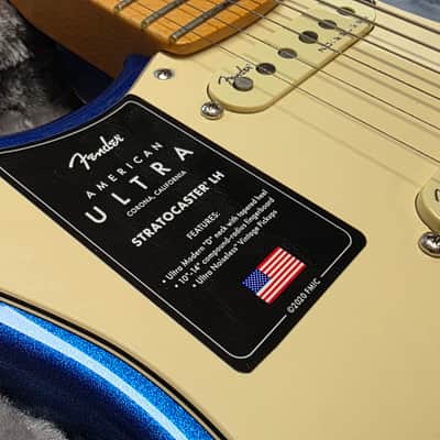 Fender American Ultra Stratocaster BRAND NEW LEFT HAND USA LH Lefty Handed SSS Strat Maple Neck Guitar image 3