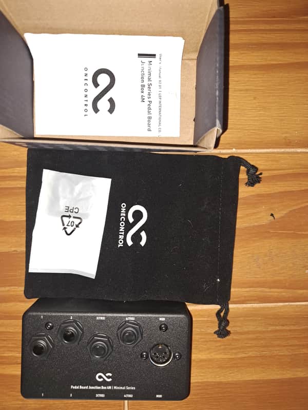One Control Pedal Board Junction Box 4M 2025 image 1