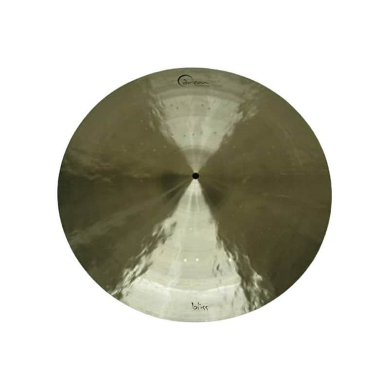Dream Cymbals BCRRI22 Bliss Gentle Bridge 22-Inch Crash/Ride Cymbal with Small Bells with Maximum Crushability and Versatility (Golden) image 1